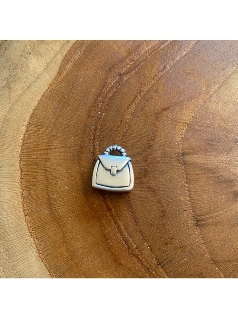 RETIRED James Avery Purse Charm, Sterling Silver